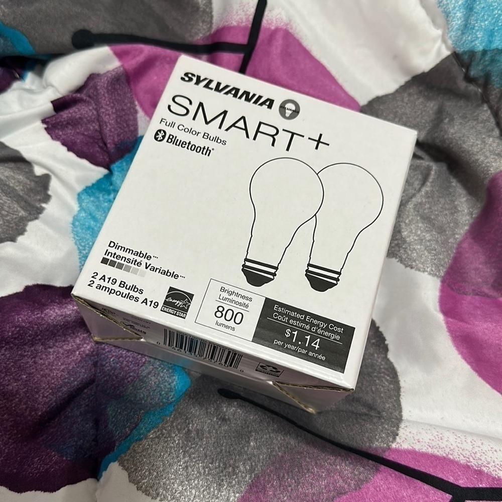 Sylvania Smart+ Bluetooth Colour Changing Lightbulbs